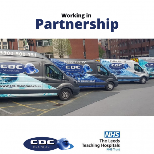 CDC-Draincare has secured an exciting new contract working with Leeds Teaching Hospitals.